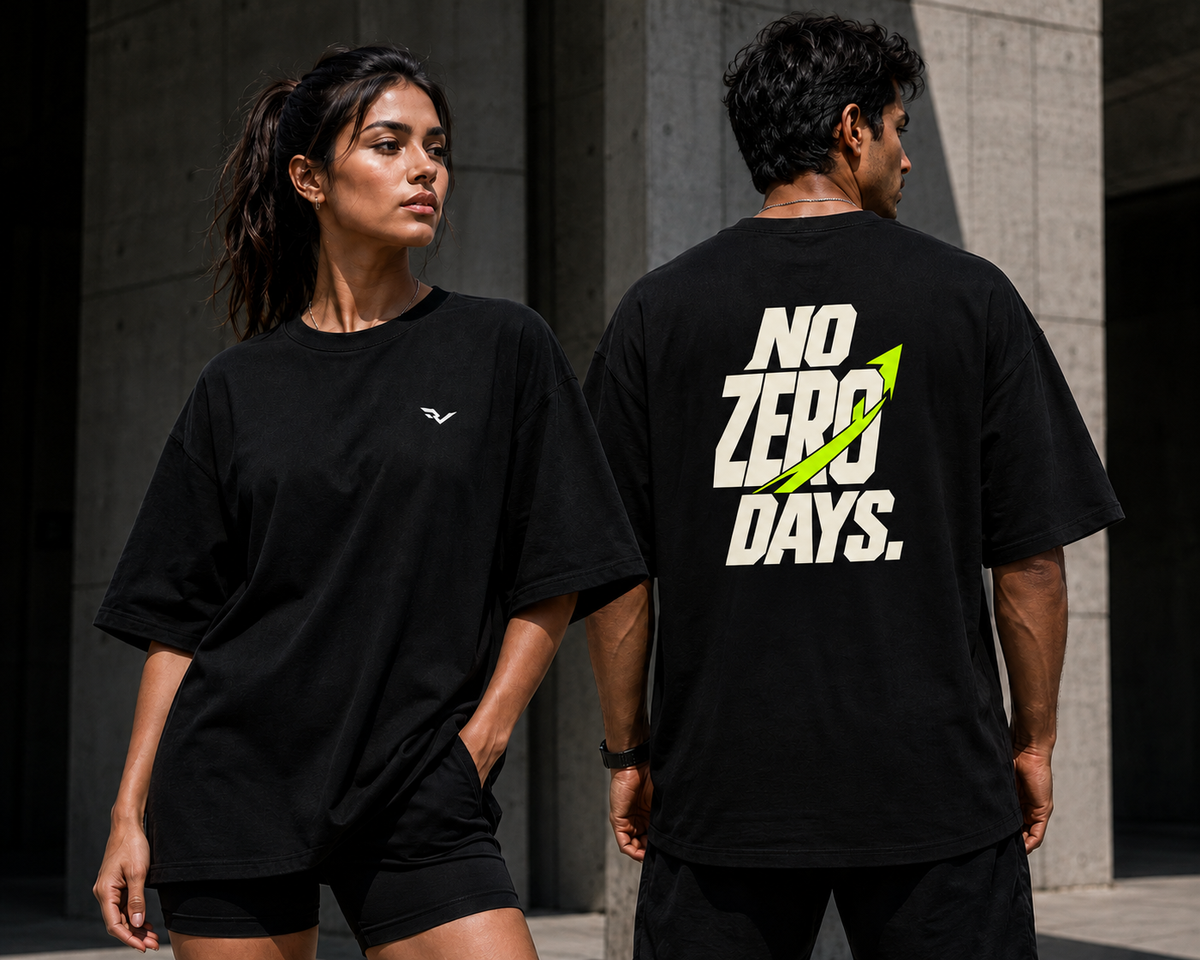 No Zero Days — Oversized T-Shirt