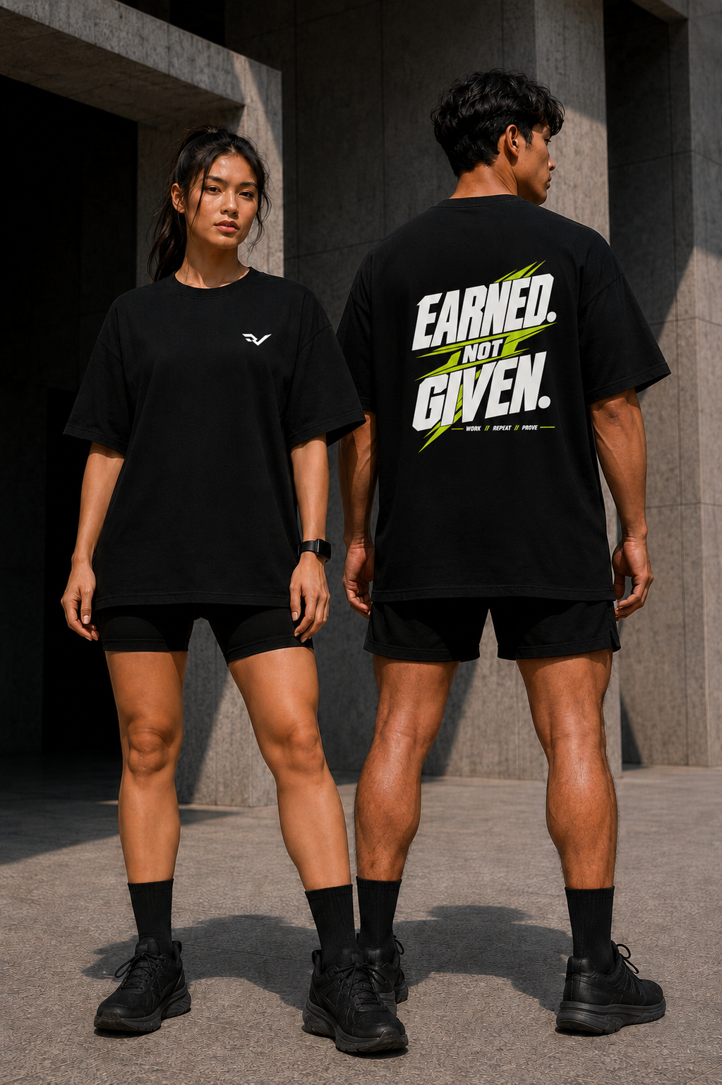 Earned Not Given — Oversized T-Shirt