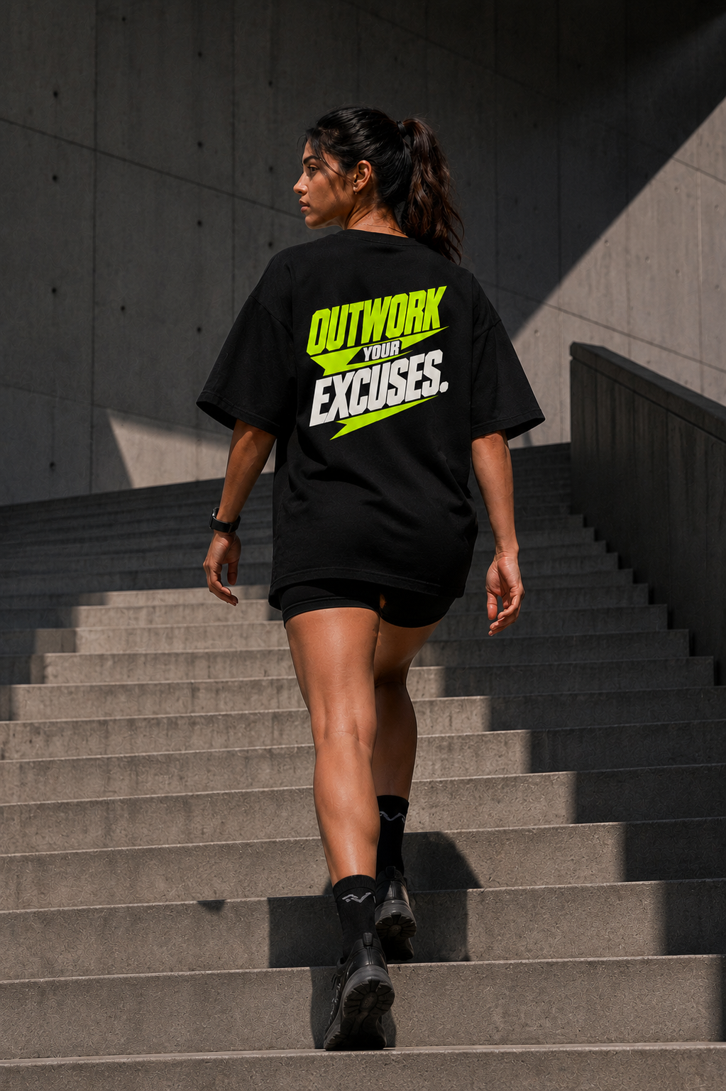 DYNVOR Outwork Your Excuses lifestyle movement view