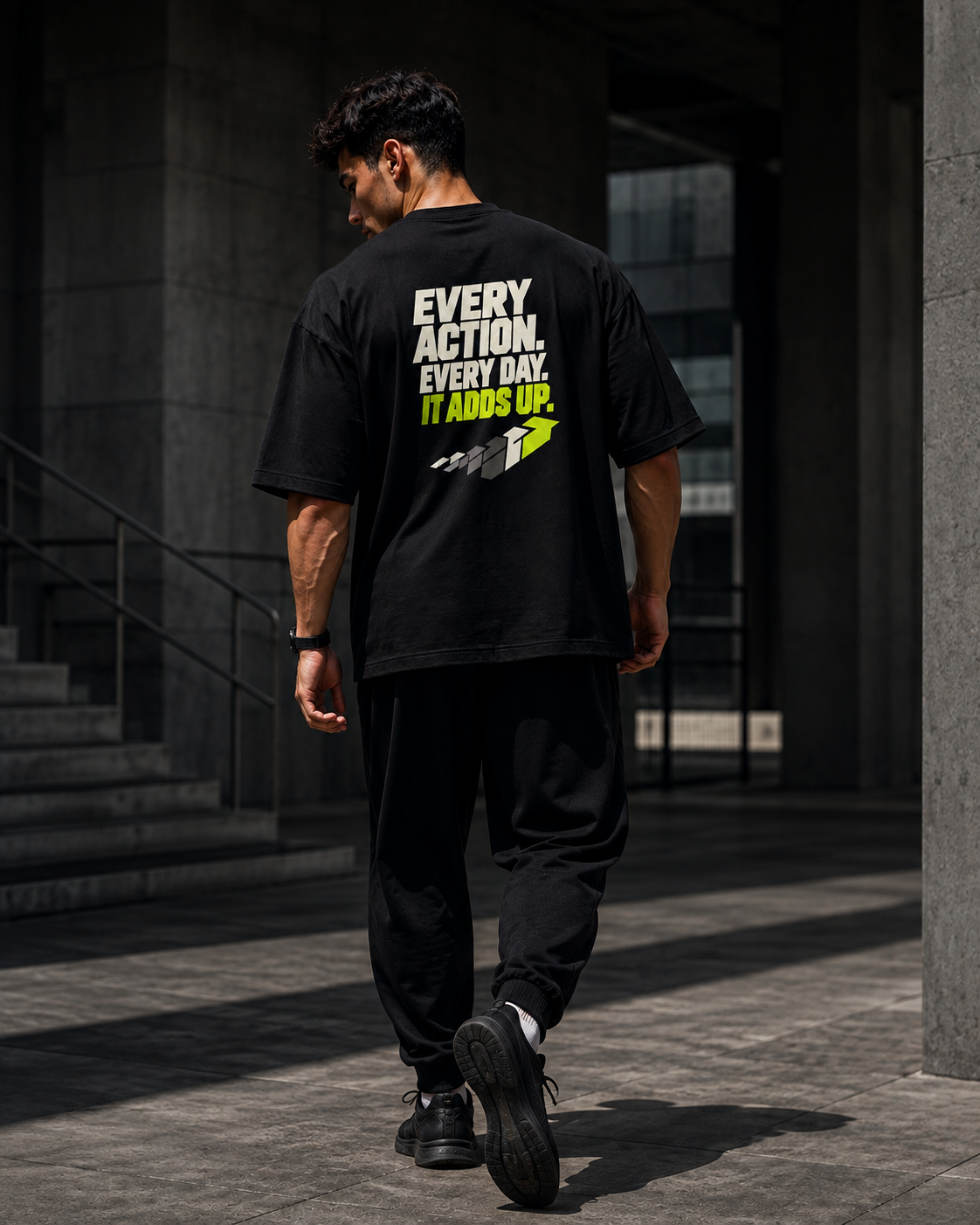 DYNVOR Every Action. Every Day. IT Adds Up lifestyle movement view