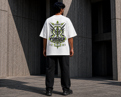 DYNVOR Forged By Repetition men's back artwork view