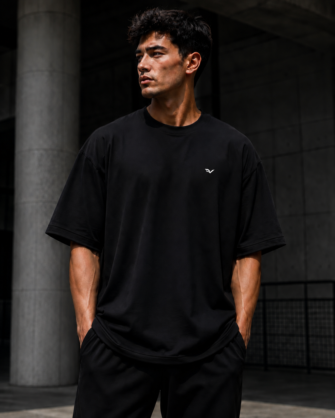 DYNVOR Every Action. Every Day. IT Adds Up men's front fit view