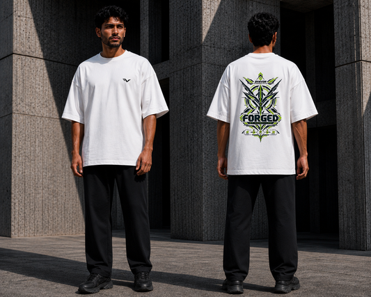 DYNVOR Forged By Repetition men's White colour fit view