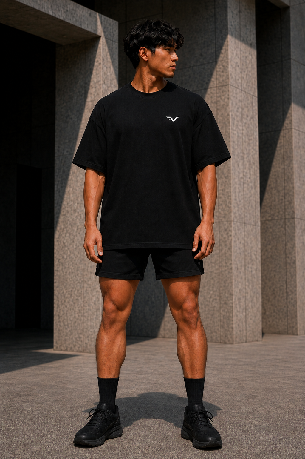 DYNVOR Earned Not Given men's front fit view