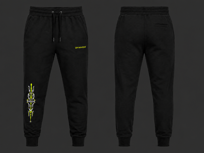 DYNVOR Evolve Technical Joggers front and back product view